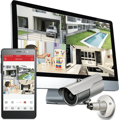 Установка, монтаж камер видеонаблюдения в Краснознаменске